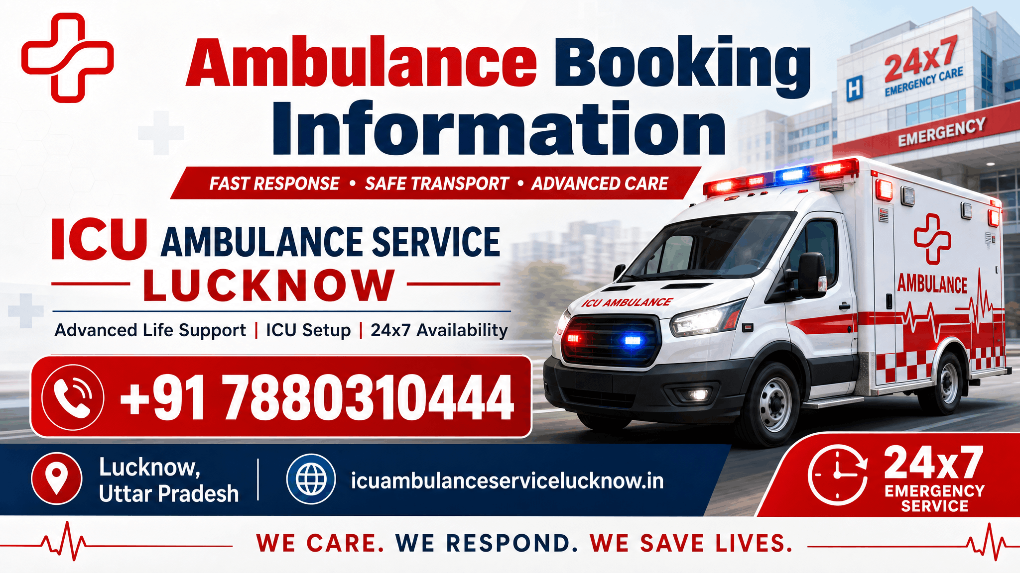 ambulance booking information
